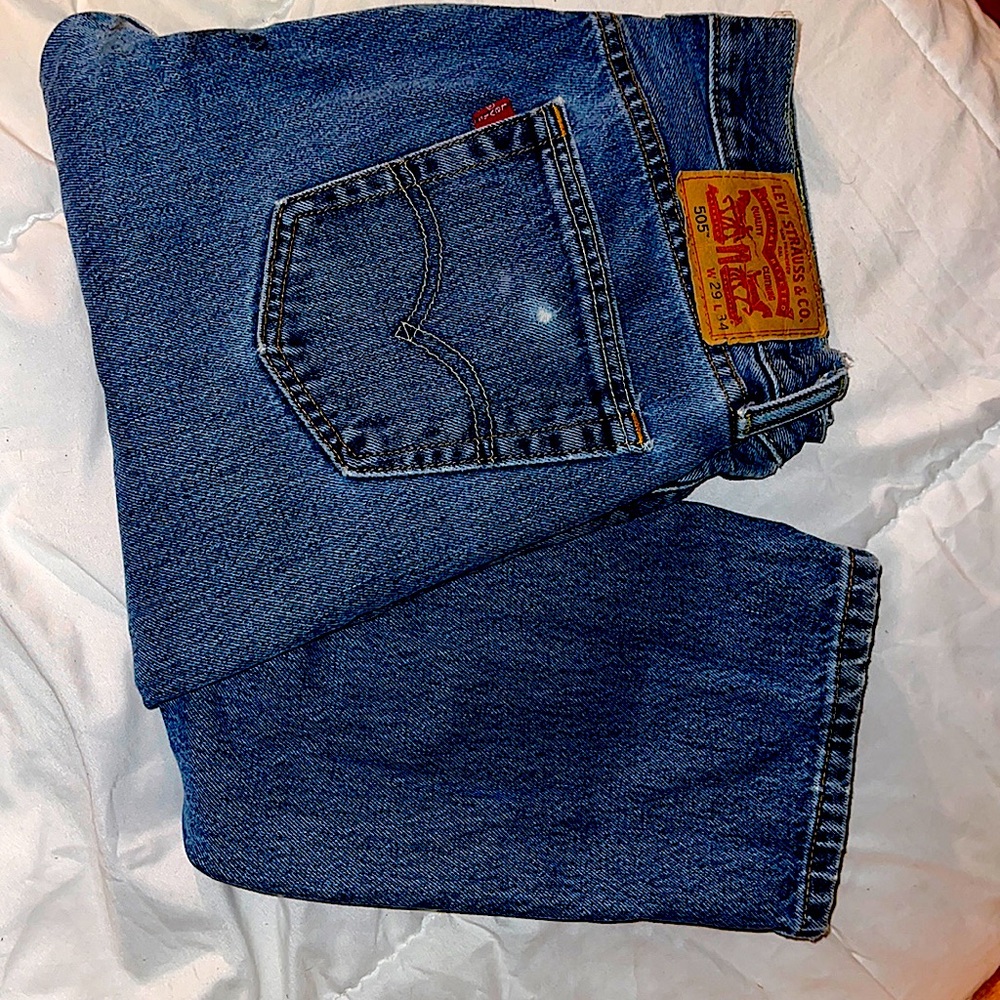 Men’s like new Levi 505 jeans